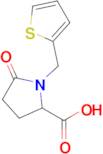 5-Oxo-1-(thiophen-2-ylmethyl)pyrrolidine-2-carboxylic acid