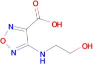 4-((2-Hydroxyethyl)amino)-1,2,5-oxadiazole-3-carboxylic acid