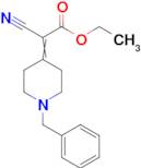 Ethyl 2-(1-benzylpiperidin-4-ylidene)-2-cyanoacetate
