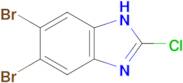 5,6-Dibromo-2-chloro-1H-benzo[d]imidazole