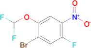 1-Bromo-2-(difluoromethoxy)-5-fluoro-4-nitrobenzene