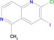 2-Chloro-3-iodo-5-methyl-1,6-naphthyridine