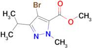 Methyl 4-bromo-3-isopropyl-1-methyl-1H-pyrazole-5-carboxylate