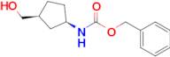 Benzyl ((1R,3S)-3-(hydroxymethyl)cyclopentyl)carbamate