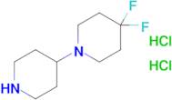 4,4-Difluoro-1,4'-bipiperidine dihydrochloride