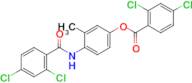 4-(2,4-Dichlorobenzamido)-3-methylphenyl 2,4-dichlorobenzoate