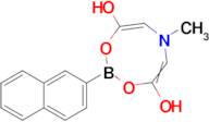 6-methyl-2-(naphthalen-2-yl)-2,6-dihydro-1,3,6,2-dioxazaborocine-4,8-diol