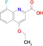 4-Ethoxy-8-fluoroquinoline-2-carboxylic acid