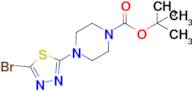 Tert-butyl 4-(5-bromo-1,3,4-thiadiazol-2-yl)piperazine-1-carboxylate