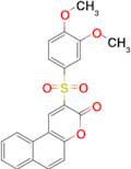 2-((3,4-Dimethoxyphenyl)sulfonyl)-3H-benzo[f]chromen-3-one