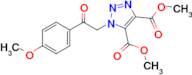 Dimethyl 1-(2-(4-methoxyphenyl)-2-oxoethyl)-1H-1,2,3-triazole-4,5-dicarboxylate