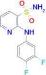 2-((3,4-Difluorophenyl)amino)pyridine-3-sulfonamide