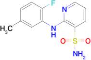 2-((2-Fluoro-5-methylphenyl)amino)pyridine-3-sulfonamide