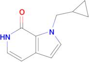 1-(cyclopropylmethyl)-1H,6H,7H-pyrrolo[2,3-c]pyridin-7-one