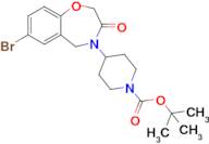 Tert-butyl 4-(7-bromo-3-oxo-2,3-dihydrobenzo[f][1,4]oxazepin-4(5H)-yl)piperidine-1-carboxylate