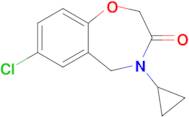 7-Chloro-4-cyclopropyl-4,5-dihydrobenzo[f][1,4]oxazepin-3(2H)-one