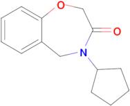 4-Cyclopentyl-4,5-dihydrobenzo[f][1,4]oxazepin-3(2H)-one