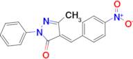 (E)-5-methyl-4-(4-nitrobenzylidene)-2-phenyl-2,4-dihydro-3H-pyrazol-3-one