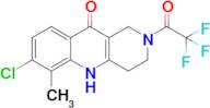 7-Chloro-6-methyl-2-(2,2,2-trifluoroacetyl)-1,3,4,5-tetrahydrobenzo[b][1,6]naphthyridin-10(2H)-one