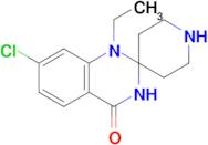 7'-Chloro-1'-ethyl-1'H-spiro[piperidine-4,2'-quinazolin]-4'(3'H)-one