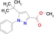 Methyl 5-(tert-butyl)-1-phenyl-1H-pyrazole-3-carboxylate