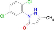 2-(2,5-dichlorophenyl)-5-methyl-2,3-dihydro-1H-pyrazol-3-one