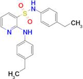 N-(4-ethylphenyl)-2-((4-ethylphenyl)amino)pyridine-3-sulfonamide