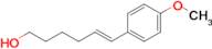 (E)-6-(4-methoxyphenyl)hex-5-en-1-ol