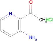 1-(3-Aminopyridin-2-yl)ethan-1-one hydrochloride