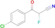 3-(4-Chlorophenyl)-2-fluoro-3-oxopropanenitrile