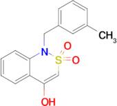 4-hydroxy-1-[(3-methylphenyl)methyl]-1H-2λ⁶,1-benzothiazine-2,2-dione