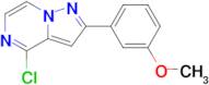 4-Chloro-2-(3-methoxyphenyl)pyrazolo[1,5-a]pyrazine