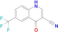 4-oxo-6-(trifluoromethyl)-1,4-dihydroquinoline-3-carbonitrile