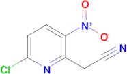 2-(6-Chloro-3-nitropyridin-2-yl)acetonitrile