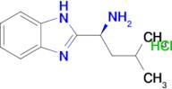 (S)-1-(1H-benzo[d]imidazol-2-yl)-3-methylbutan-1-amine hydrochloride