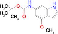 Tert-butyl (4-methoxy-1H-indol-6-yl)carbamate