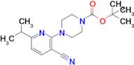 Tert-butyl 4-(3-cyano-6-isopropylpyridin-2-yl)piperazine-1-carboxylate