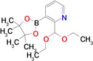 2-(Diethoxymethyl)-3-(4,4,5,5-tetramethyl-1,3,2-dioxaborolan-2-yl)pyridine