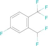 2-(Difluoromethyl)-4-fluoro-1-(trifluoromethyl)benzene