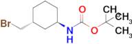 Tert-butyl ((1R,3R)-3-(bromomethyl)cyclohexyl)carbamate