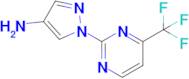 1-(4-(Trifluoromethyl)pyrimidin-2-yl)-1H-pyrazol-4-amine