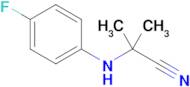 2-((4-Fluorophenyl)amino)-2-methylpropanenitrile