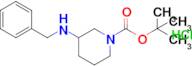 Tert-butyl 3-(benzylamino)piperidine-1-carboxylate hydrochloride