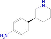 (S)-4-(piperidin-3-yl)aniline