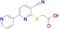 2-((5-Cyano-[2,3'-bipyridin]-6-yl)thio)acetic acid