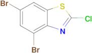 4,6-Dibromo-2-chlorobenzo[d]thiazole