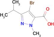 4-Bromo-3-isopropyl-1-methyl-1H-pyrazole-5-carboxylic acid