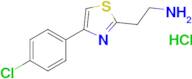 2-(4-(4-Chlorophenyl)thiazol-2-yl)ethan-1-amine hydrochloride