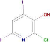 2-Chloro-4,6-diiodopyridin-3-ol