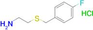 2-((4-Fluorobenzyl)thio)ethan-1-amine hydrochloride